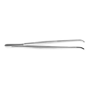 Medline Narrow Tip Dressing Forceps - Narrow Tip Dressing Forcep, Serrated Curved Tip, 5.25" - MDS1018713
