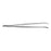 Medline Narrow Tip Dressing Forceps - Narrow Tip Dressing Forcep, Serrated Curved Tip, 5.25" - MDS1018713