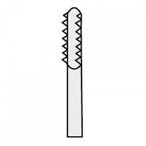 Medline Adson Tissue Forceps - Adson Tungsten Carbide Brown Tissue Forceps, 7x7 Teeth, 4.75" - MDS1019812
