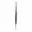 Medline Skinner Needle Forceps - 9" (23 cm) Skinner Needle Forceps with 1 x 2 Teeth and Tungsten Carbide Inserts - MDS1019823