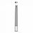 Medline Standard Tissue Forceps - 6" (15.2 cm) Straight Standard Tissue Forceps with 1 x 2 Teeth with Serrations - MDS1027215