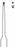 Medline Gerald Forceps - Gerald Straight Tissue Forceps with 1x2 Teeth, 7" (17.8 cm) - MDS1031018