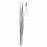 Medline Splinter Straight Forceps - Hunter Splinter Forceps with Pin, Straight, Smooth, 5" - MDS1032614