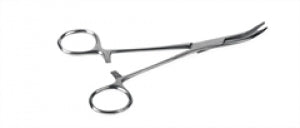 Medline Non-Sterile Floor Grade Crile Forceps - Crile Forceps, Nonsterile, Single-Use, Curved, 5.5" - MDS10522