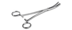 Medline Floor Grade Rochester-Carmalt Hemostatic Forceps - Rochester Carmal Forceps, Nonsterile, Single-Use, 6'5", Curved - MDS10614