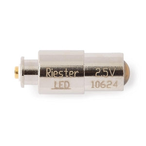 Riester 2.5V LED Light Bulb / Lamp for Riester Otoscope and Ophthalmoscope - 2.5V LED Bulb for Riester ri-scope Ophthalmoscope L2/L3, Single Bulb - 10624