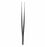 Medline DeBakey Vascular Tissue Forceps - 9.5" (24 cm) Long DeBakey Vascular Tissue Forceps with Straight Coated 2 mm Tips - MDS1065224