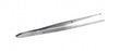 Medline Dressing Thumb Forceps - Dressing Forceps, Nonsterile, Single-Use, Iris, Curved, 1 x 2 Teeth, 4.25" - MDS10727