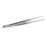 Medline Dressing Thumb Forceps - Dressing Forceps, Nonsterile, Single-Use, Iris, Curved, 1 x 2 Teeth, 4.25", Serrated - MDS10728