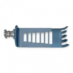 Medline Blue 5-Teeth Medial Caspar Cervical Retractor Blades - 24 mm x 75 mm Blue Caspar Cervical Retractor Blade, 5-Teeth Medial - MDS1080855