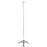 Medline Adjustable Home Care IV Pole - Adjustable Home Care IV Pole - MDS10HC