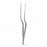 Medline D'Errico Bayonet Dressing Forceps - 9" (22.9 cm) D'Errico Bayonet Dressing Forceps - MDS1123874