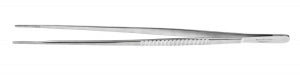 Medline DeBakey Atraumatic Cardiovascular Forceps - 5" (12.7 cm) Straight DeBakey Atraumatic Cardiovascular Forceps with 1.5 mm Tips - MDS1130613