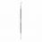 Medline Woodson Double-Ended Neurosurgical Elevators - 7" (17.8 cm) Double-Ended Woodson Elevator with 4 mm x 10 mm Flat Edge End and 2 mm x 11 mm Semi-Sharp Tip - MDS1132831
