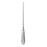 Medline Bushe Bone Curettes - 10" (25.4 cm) Bushe Bone Curette with 4 mm Reverse Angle Oval Cup - MDS1136686