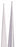 Medline Precise Touch Micro Forceps - Microforceps, Counterweight, Ring, 1 mm x 0.5 mm, Straight, 10" - MDS1204228