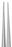 Medline Precise Touch Micro Forceps - Microforceps, Dressing / Tissue, 1 x 2 Teeth - MDS1204235