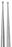 Medline Precise Touch Micro Forceps - Microforceps, Round Handle, 1 mm Ring Tip, Straight, 8-1/4" - MDS1204282