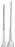 Medline Gerald Forceps - Gerald Straight Tissue Forceps with Flat Handle and Cross-Serrated Tips, 12" (30.5 cm) - MDS12047912