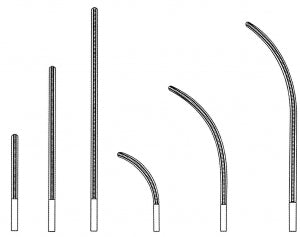 Medline Glover Bulldog Clamps - Glover DeBakey Bulldog Clamp, Atraumatic, Straight, 75 mm - MDS1209606