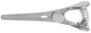 Medline Cooley Bulldog Clamps - Cooley Bulldog Clamp, Atraumatic, Straight, 60 mm - MDS1209820