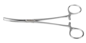 Medline Ochsner Artery Forceps - 7.25" (18.4 cm) Curved Ochsner Artery Forceps with 1 x 2 Teeth - MDS1232118