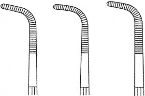 Medline Kantrowitz Thoracic Clamps - HEMOSTAT, KANTROWITZ, SERR, RT ANG, 7.5" - MDS1243520