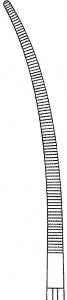 Medline Crafoord Artery Forceps - HEMOSTAT, CRAFOORD, 9 1/2", 24CM - MDS1245324