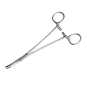 Medline Heany-Light Uterine Forceps - Heaney-Ballentine Hemostat Forceps, Curved, 8-1/4" - MDS1259120