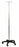 Medline Aluminum Foldable 5-Leg IV Pole - Aluminum Foldable 5-Leg IV Pole, 2 Hooks, 37-1/5" to 83-1/2" H - MDS129CS