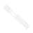 Medline Tamper Resistant Snap Closure ID Bands - 4-Part OB Insert-Style Vinyl ID Band Set, White - MDS133040W