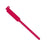 Medline Tamper Resistant Snap Closure ID Bands - 12" Tri-Laminate ID Band, Adult, Cranberry - MDS133045CR