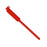Medline Tamper Resistant Snap Closure ID Bands - 12" Tri-Laminate ID Band, Adult, Red - MDS133045R