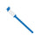 Medline Tamper Resistant Snap Closure Wide Face ID Bands - Tri-Laminate ID Band, 10", Blue - MDS133049B