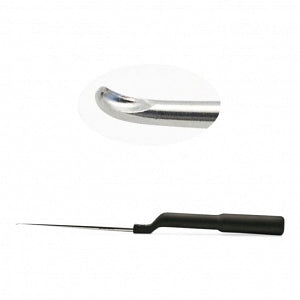 Medline Microsect Cervical Curettes - Size #3 10" (25.4 cm) Long Forward Angled Microsect Curette - MDS1475015
