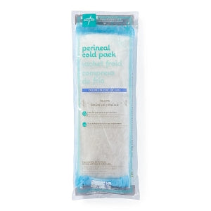 Medline Deluxe Straight Perineal Cold Pack / Pad - Deluxe Perineal Cold Pack OB Pad, 4.5" x 14.25" - MDS148055