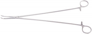 Medline Kantrowitz Dressing Forceps - FORCEP, KANTROWITZ, RIGHT ANGLE, SERR, 12" - MDS1545012L