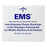 Medline EMS Knee-High Anti-Embolism Stockings - EMS Knee-High Anti-Embolism Stockings, Size M Long - MDS160648