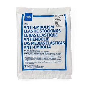Medline EMS Thigh-High Anti-Embolism Stockings - EMS Thigh-High Anti-Embolism Stocking, Size Medium Regular - MDS160844