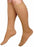 Medline CURAD Knee-High Compression Hosiery - CURAD Knee-High Compression Hosiery with 15-20 mmHg, Tan, Size E, Regular Length - MDS1700ET