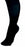Medline CURAD Knee-High Compression Hosiery - CURAD Knee-High Compression Hosiery with 20-30 mmHg, Black, Size C, Short Length - MDS1703CBS