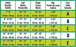 Medline CURAD Compression Pantyhose - CURAD Compression Pantyhose with 15-20 mmHg, Tan, Size C - MDS1719CT