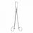 Medline White Tonsil Seizing Forceps - FORCEP, TONSIL, WHITE, 4X4, 7.5" - MDS1721005
