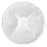 Medline Reusable Breast Therapy Gel Pads - Hot / Cold Reusable Gel Pad, Donut Shape, 7" - MDS180087
