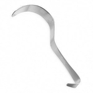 Medline Furst Deaver Retractors - 9" (22.9 cm) Overall Length Furst Deaver Retractor with 1" (2.5 cm) Wide Blade - MDS1818125F