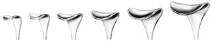 Medline Gil-Vernet Renal Sinus Retractors - RETRACTOR, GIL-VERNET DELIC. 13MM 9 3/4" - MDS1826513