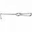 Medline Kocher-Langenbeck Retractor - 8.5" (21.6 cm) Kocher-Langenbeck Retractor with 55 mm x 11 mm Blades - MDS1833055