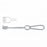 Medline Kocher Laminectomy Retractors - 8-3/4" (22.2 cm) Kocher Laminectomy Retractor with 4-Prong Blunt Tip - MDS1833504