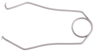 Medline Spring Wire Retractors - RETRACTOR, SPRING WIRE, SIZE 1, 14 CM ...