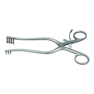 Medline Furst Weitlaner Retractors - Weitlaner Retractor, 3 x 4 Prongs, Blunt, 8" - MDS1867120F